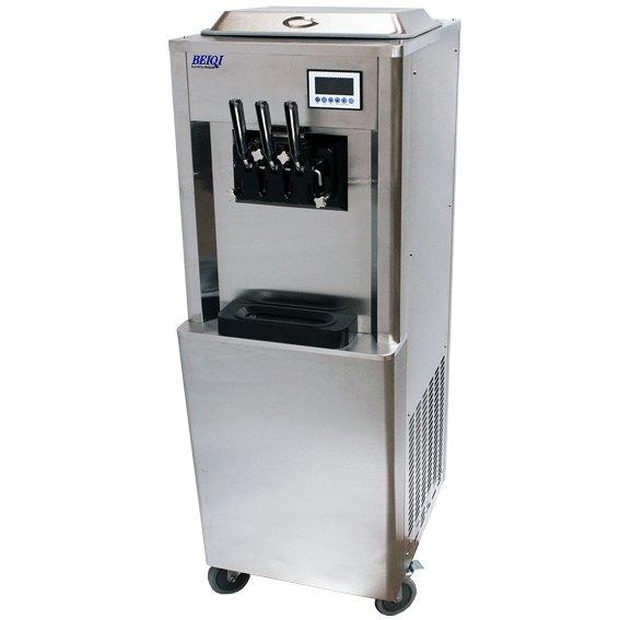 Soft Serve Machine Floor Model – BQ346P ChromeCater