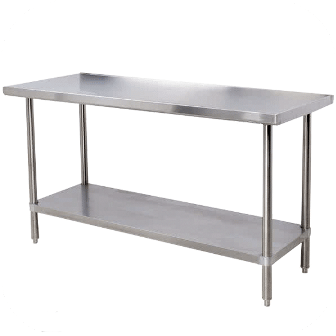 Plain Stainless Steel Table CC2.4P ChromeCater