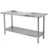 Plain Stainless Steel Table CC2.4P ChromeCater
