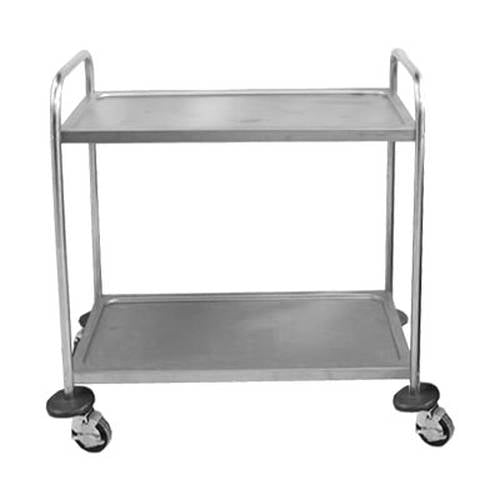 Tea Trolley S/Steel Global – 2 Shelf – 910 X 850 X 540Mm Alpaco Catering & Equipment