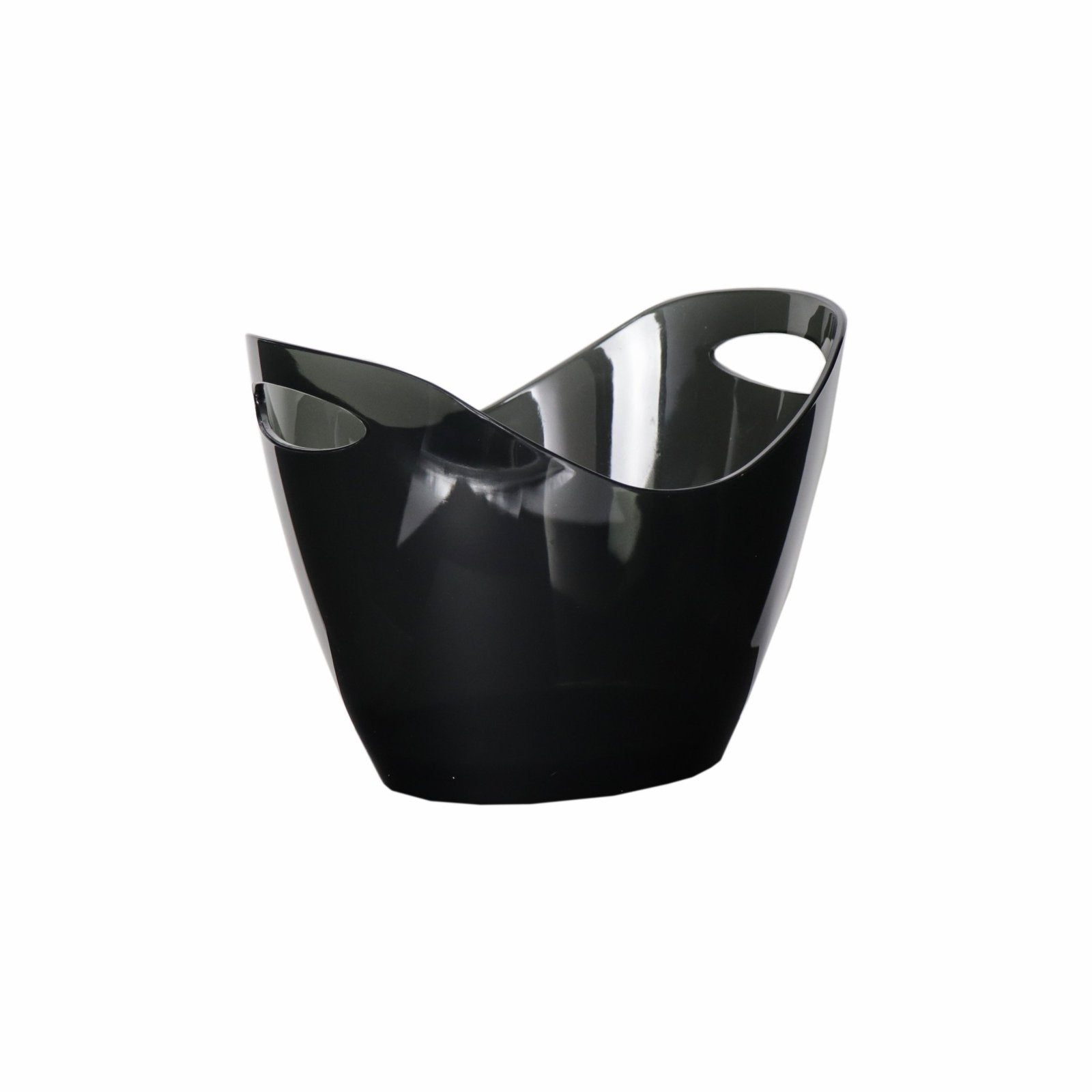 BAR BUTLER WINE Ice BUCKET OVAL CLEAR PS PLASTIC, 4LT (270X205X155MM) Bar Butler