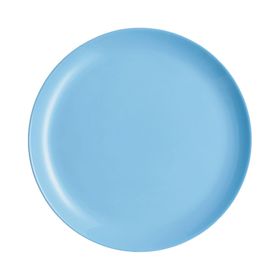 LUMINARC OPAL BLUE SIDE PLATE, (190MM DIA) LUMINARC