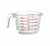 CONSOL PALMA MEASURING JUG BOROSILICATE WITH GREY COVER, 1LT (110X210X157MM DIA) CONSOL