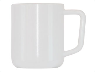 Coffee / Tea Mug (White) Polycarbonate – 300ml BCE