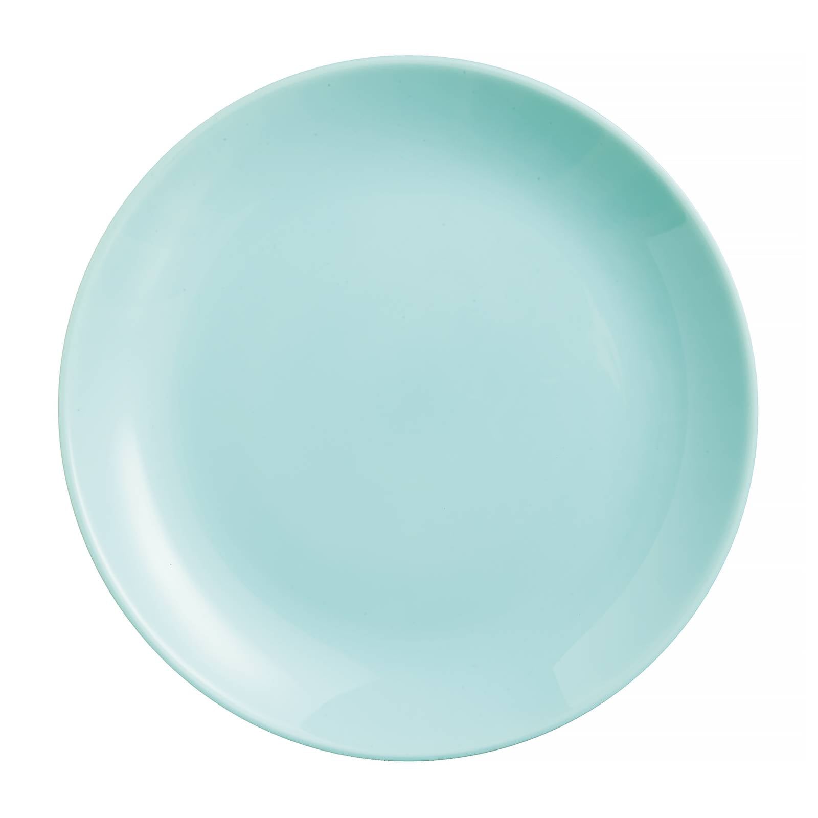 LUMINARC OPAL TURQUOISE SIDE PLATE, (190MM DIA) LUMINARC