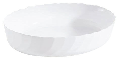 CONSOL VERSAILLES OVAL OPAL OVEN GLASS DISH, 4.8LT (360X290X75MM) CONSOL