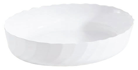 CONSOL VERSAILLES OVAL OPAL OVEN GLASS DISH, 1LT (220X160X50MM) CONSOL