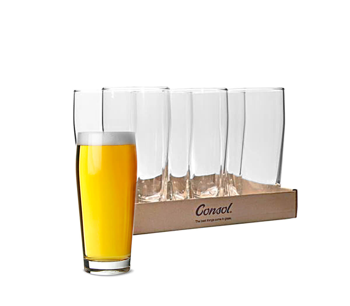 CONSOL WILLY TUMBLER 6 PACK, (380ML) CONSOL