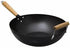 REGENT COOKWARE WOK CARBON FINISH WITH WOODEN HANDLE, (610X350MM:DX150MM) Regent